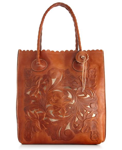 Patricia Nash Hand Cut Tooled Collection Veneto Floral Embossed Leather Crossbody Bag. . Patricia nash bag